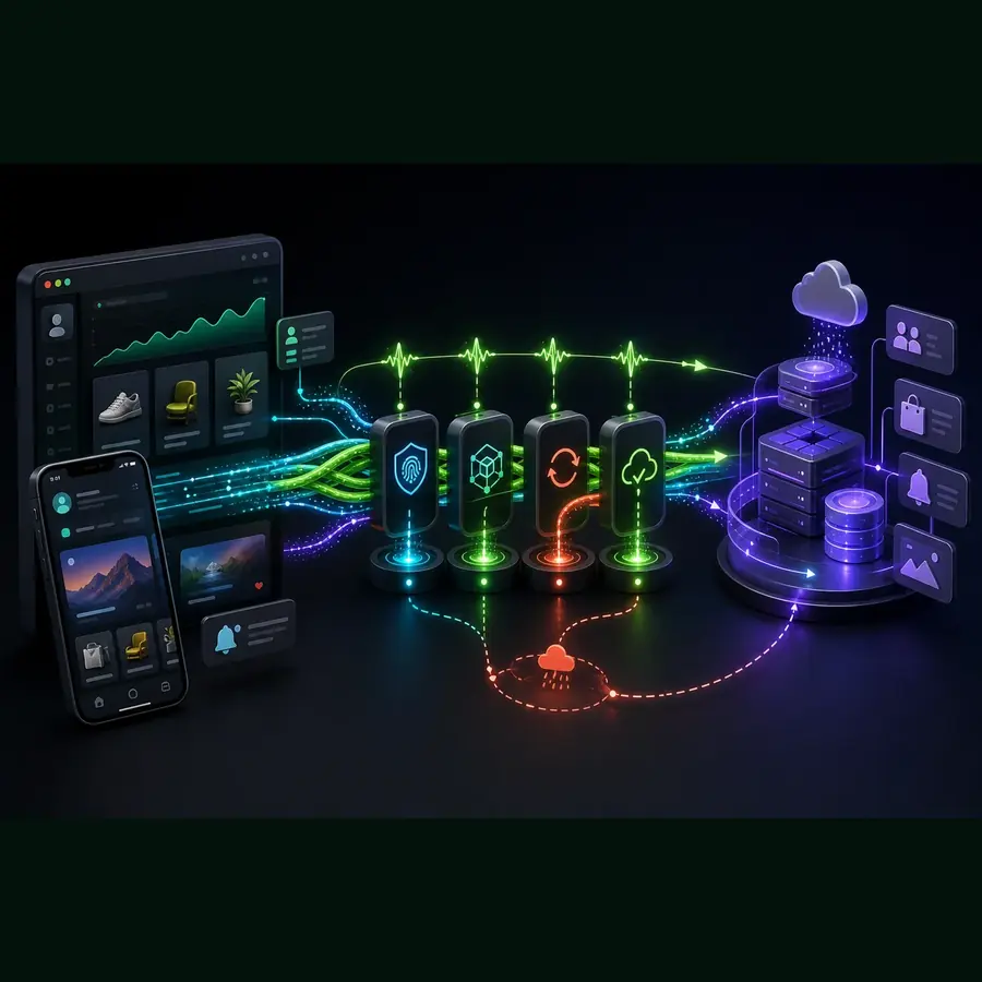 اتصال اپ به API
